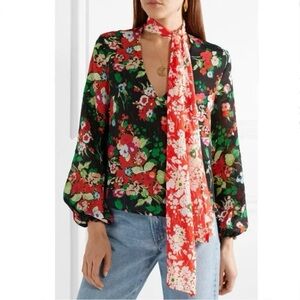 Rixo Angie Boho Floral Blouse